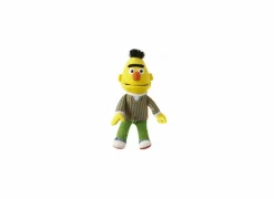 Handpop Sesamstraat Bert 33-37cm - polyester - multicolor- Kinderdecoratie|Pluche Knuffels