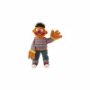 Handpop Sesamstraat Ernie H65cm - polyester - multicolor- Kinderdecoratie|Pluche Knuffels