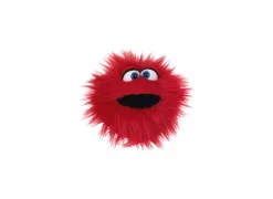 Handpop Twaddle H20cm - polyester - rood- Kinderdecoratie|Pluche Knuffels