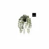 Mica Kunstplanten|Hangende kunstplant Ceropegia woodii H46cm polyester groen