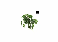 Mica Hangende kunstplant Monstera H40cm kunststof groen- Kunstplanten