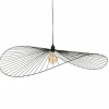 Hanglampen|Hanglamp Adelia Ø98cm - staal - zwart