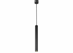 Hanglampen|Hanglamp 40cm GU4 - aluminium - zwart