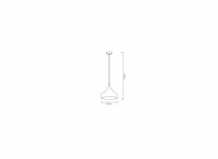 Hanglampen|Hanglamp Ø42cm 60W E27