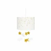 Hanglamp kinderkamer Met Sterren En Wolken Ø30cm 40W E27- Kinderhanglampen
