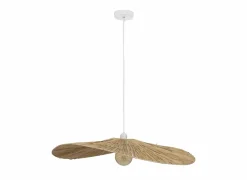 Hanglamp Orane Ø78cm - raffia - beige- Hanglampen