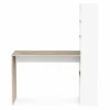 Hoekbureaus|Kantoorbureau|Hoekbureau Ease  123x145x53cm - decor - kronberg eik & wit