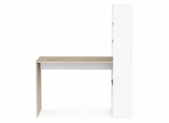 Hoekbureaus|Kantoorbureau|Hoekbureau Ease  123x145x53cm - decor - kronberg eik & wit