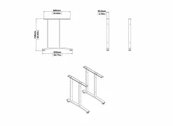 Hoekbureau Prima decor - wit- Hoekbureaus|Bureau