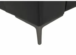 Hoeksalons|Hoeksalon After 295x232cm - leder - zwart