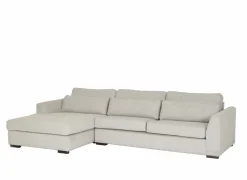 Hoeksalons|Hoeksalon Alcamo 331x184cm - stof - beige