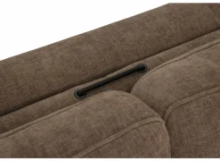 Zetelbedden|Hoeksalons|Hoeksalon Alea 291x190cm - stof - siena met bedfunctie