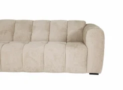 Hoeksalon Alps 322x158cm - stof - beige- Hoeksalons