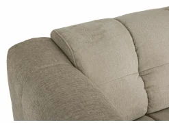 Hoeksalon Alps 322x158cm - stof - beige- Hoeksalons