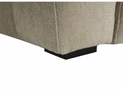 Hoeksalon Alps 322x158cm - stof - beige- Hoeksalons