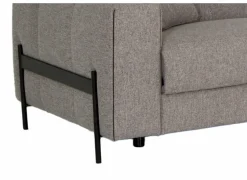 Hoeksalons|Hoeksalon Arkon 296x238cm - stof - taupe met relax