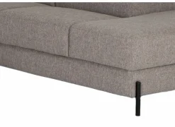 Hoeksalons|Hoeksalon Arkon 296x238cm - stof - taupe met relax