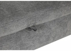 Hoeksalons|Slaapbanken|Hoeksalon Artus 371x260cm - stof - grijs met bedfunctie & opbergruimte