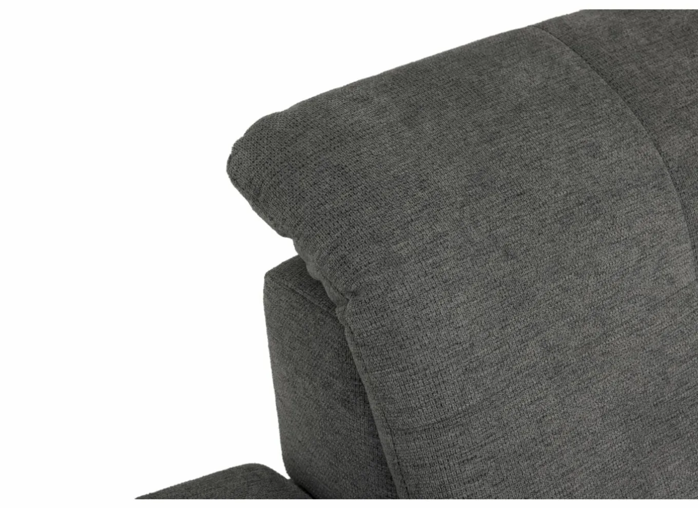 Hoeksalons|Slaapbanken|Hoeksalon Artus 371x260cm - stof - grijs met bedfunctie & opbergruimte