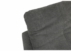 Hoeksalons|Slaapbanken|Hoeksalon Artus 371x260cm - stof - grijs met bedfunctie & opbergruimte