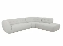 Hoeksalons|Hoeksalon Bibao 307x245cm - stof - greige