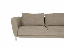 Hoeksalons|Hoeksalon Carre 356x160cm - stof - beige