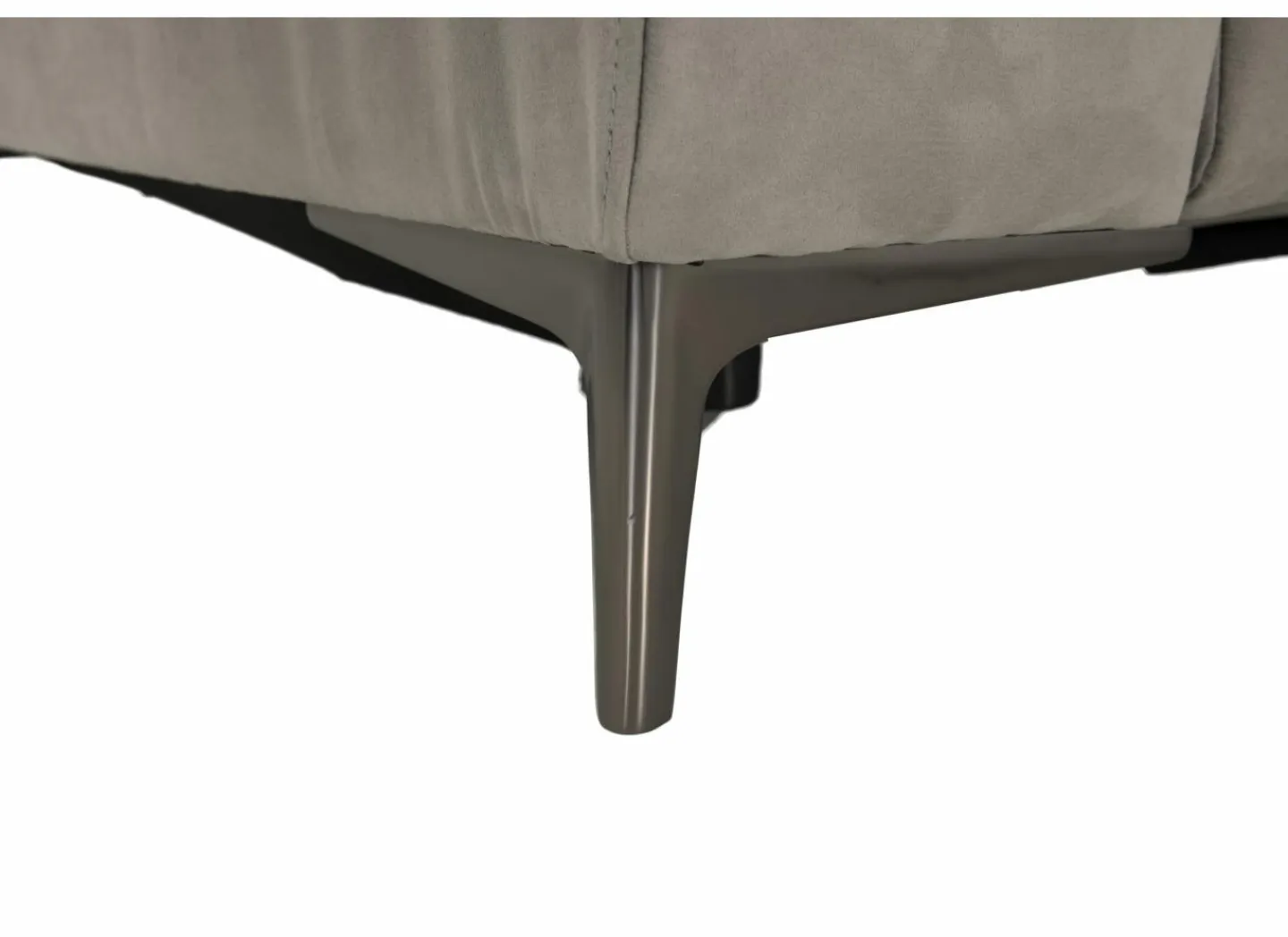 Hoeksalon Cell 295x232cm - stof - grijs met relax- Hoeksalons