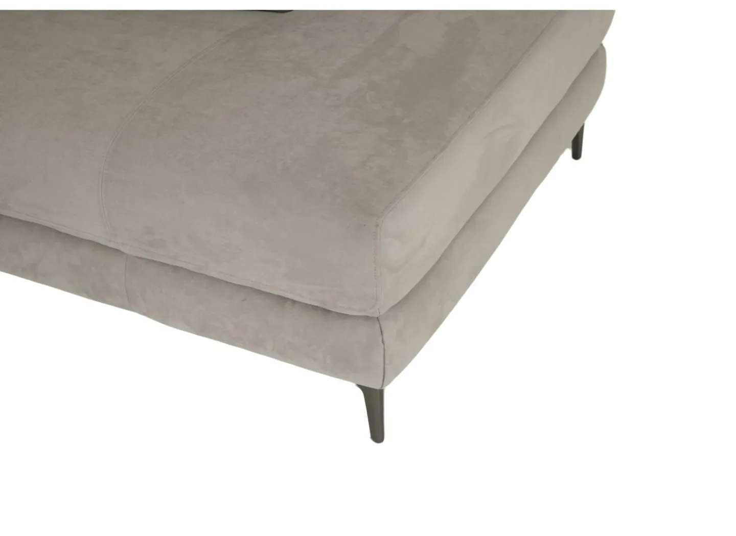 Hoeksalon Cell 295x232cm - stof - grijs met relax- Hoeksalons