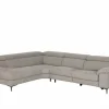 Hoeksalons|Hoeksalon Cell 295x232cm - stof - grijs met relax