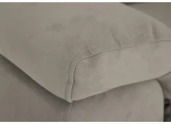 Hoeksalons|Hoeksalon Cell 295x232cm - stof - grijs met relax