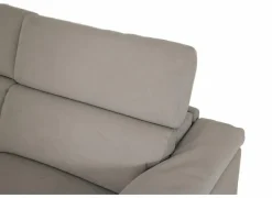 Hoeksalons|Hoeksalon Cell 295x232cm - stof - grijs met relax