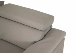 Hoeksalons|Hoeksalon Cell 295x232cm - stof - grijs met relax