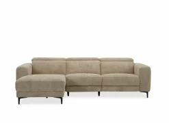 Hoeksalons|Hoeksalon Cine 277x168cm - stof - taupe