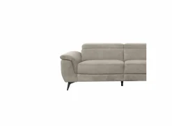 Hoeksalons|Hoeksalon Condor 283x89cm - stof - champagne