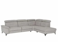 Hoeksalon Cosa  295x229cm - stof - grijs- Hoeksalons
