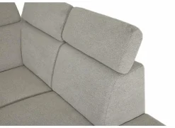 Hoeksalon Culebra 299x231cm - stof - beige met relax- Hoeksalons