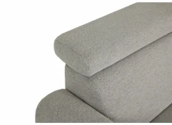 Hoeksalon Culebra 299x231cm - stof - beige met relax- Hoeksalons