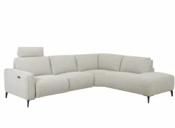 Hoeksalons|Hoeksalon Dante 274x226cm - stof - beige