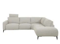 Hoeksalons|Hoeksalon Dante 274x226cm - stof - beige