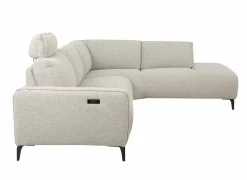 Hoeksalons|Hoeksalon Dante 274x226cm - stof - beige