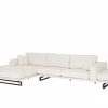 Hoeksalons|Hoeksalon Divan 393x197cm - stof - lichtbeige