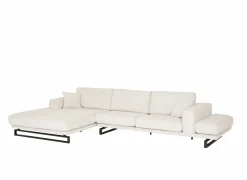 Hoeksalons|Hoeksalon Divan 393x197cm - stof - lichtbeige