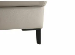 Hoeksalons|Hoeksalon Durham 304x230cm - stof - lichtgrijs met relax