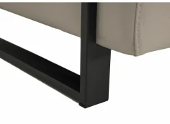 Hoeksalons|Hoeksalon Durham 304x230cm - stof - lichtgrijs met relax