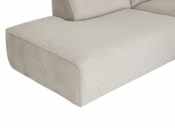 Hoeksalon Enjoy 229x161 - stof - beige- Hoeksalons