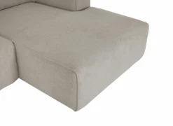 Hoeksalon Enjoy 307x161cm - stof - beige- Hoeksalons