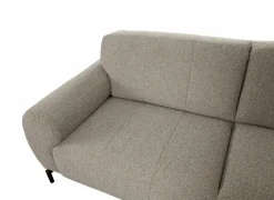 Hoeksalon Eron 331x182cm - stof - taupe- Hoeksalons