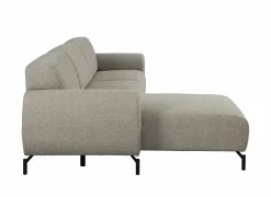 Hoeksalons|Hoeksalon Eron 331x182cm - stof - taupe