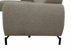 Hoeksalons|Hoeksalon Eron 331x182cm - stof - taupe