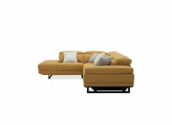 Hoeksalons|Hoeksalon Exeter 299x240cm - stof - chacha geel met relax